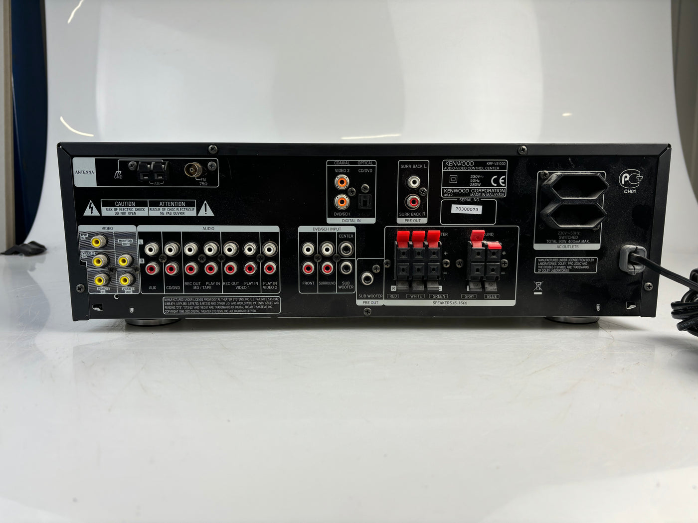 Kenwood KRF-V5100D Audio / Video Control Receiver