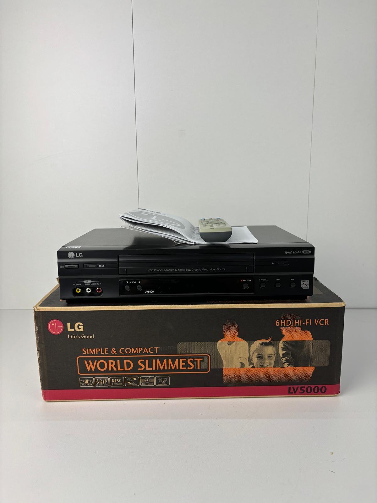 LG LV5000 Videorecorder VHS - As New in Box