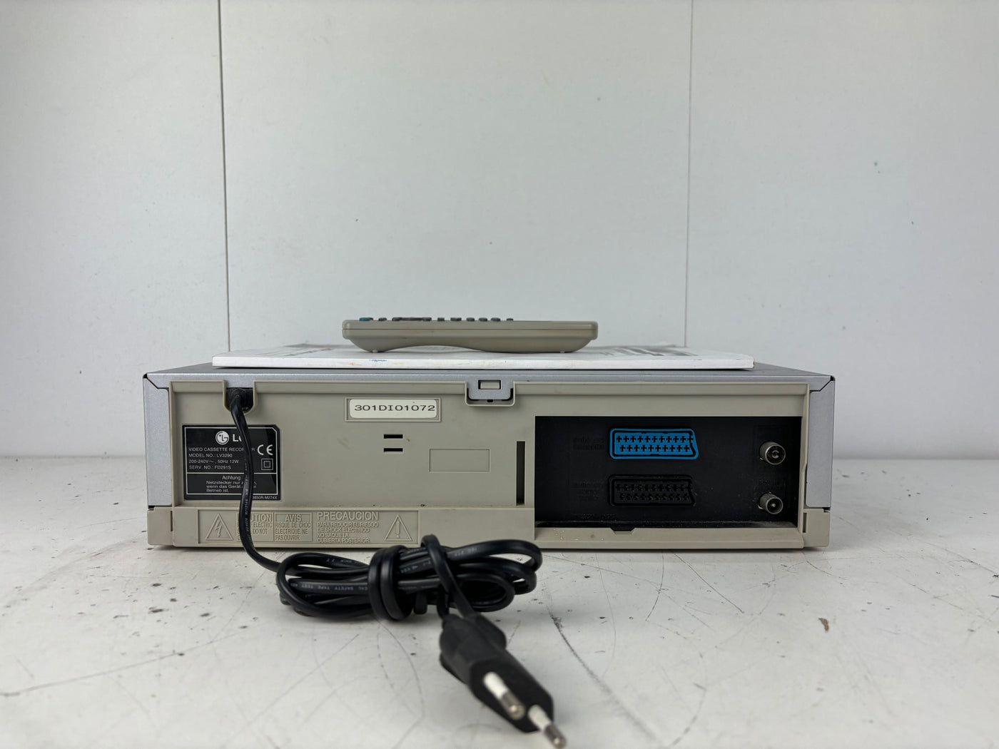LG LV3290 VHS Videorecorder -