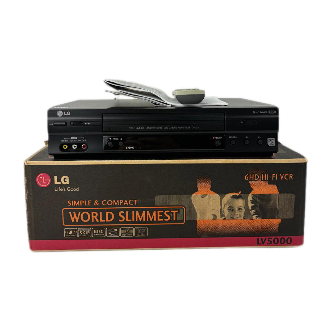 LG LV5000 Videorecorder VHS - Als Nieuw in Doos