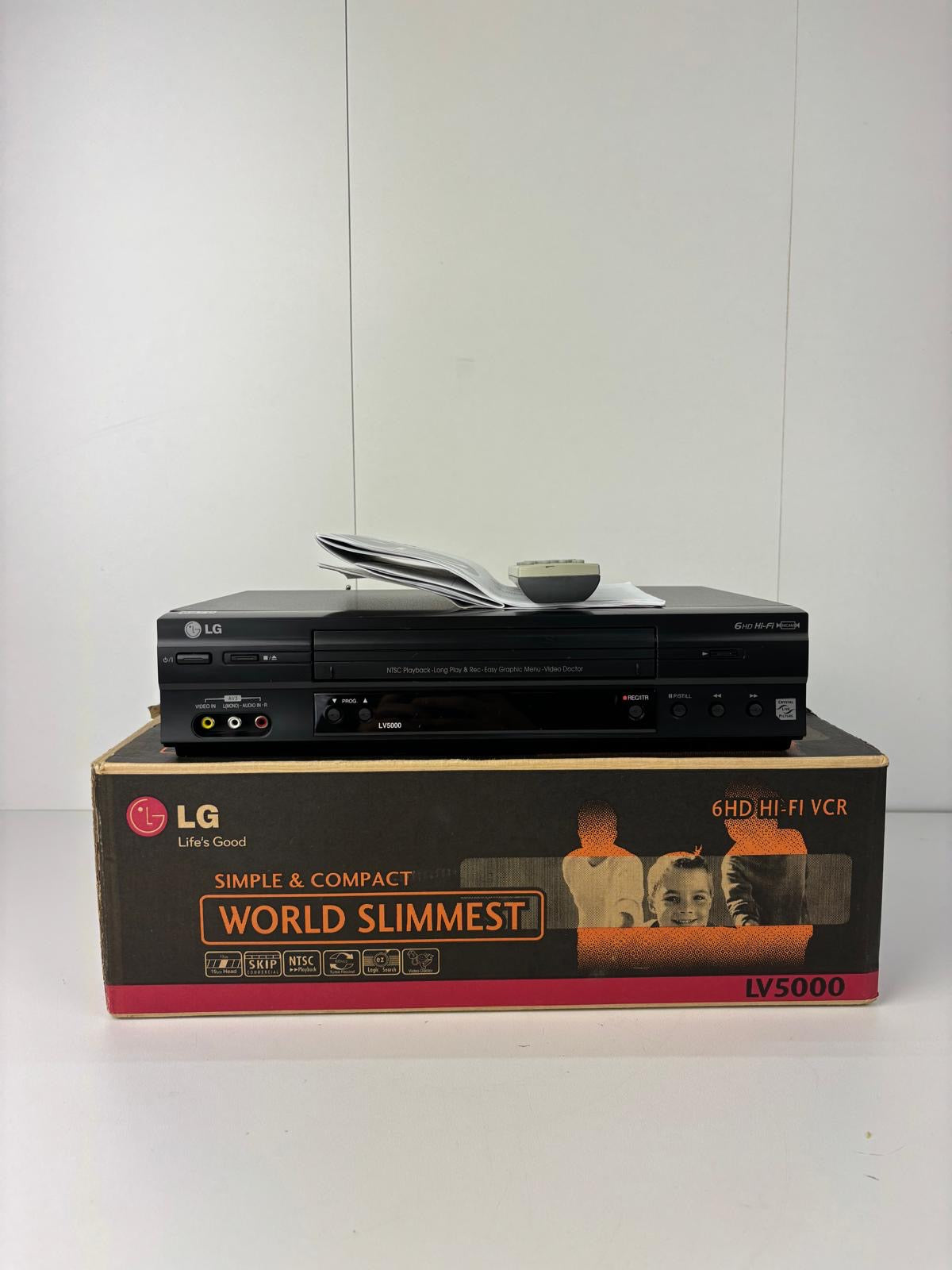 LG LV5000 Videorecorder VHS - As New in Box