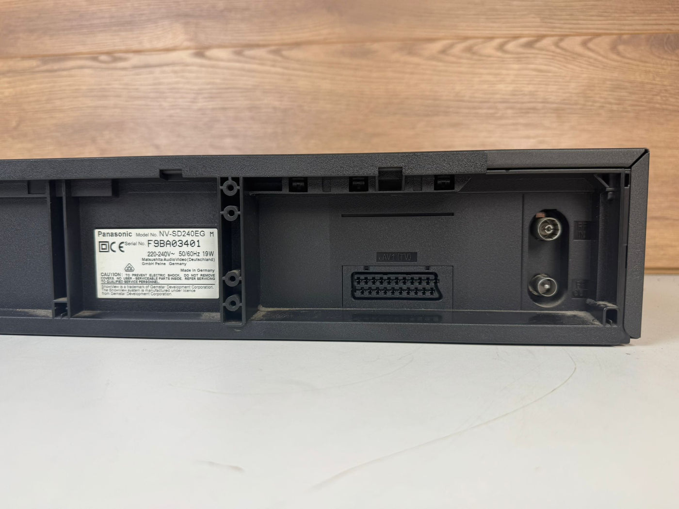 Panasonic NV-SD240 Super Drive Video Cassette Recorder