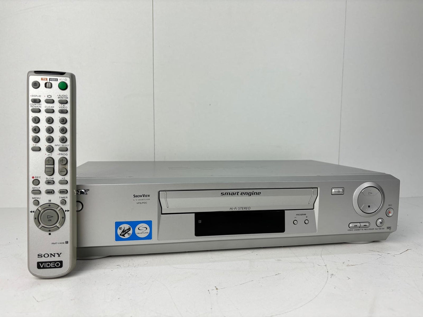 Sony SLV-SE720 Videorecorder VHS Speler Met Afstandsbediening