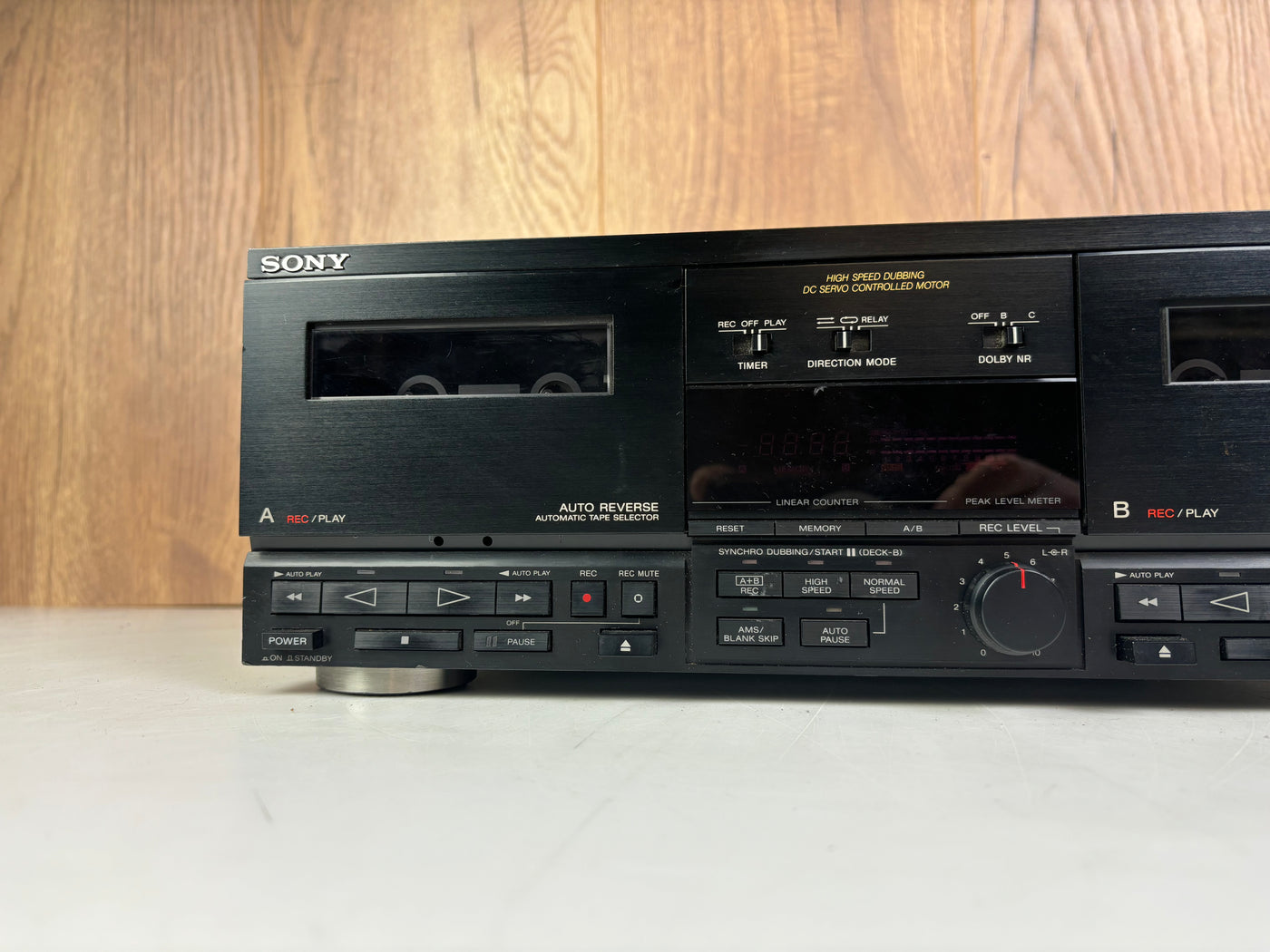 Sony TC-V7700 Stereo Double Cassette Deck