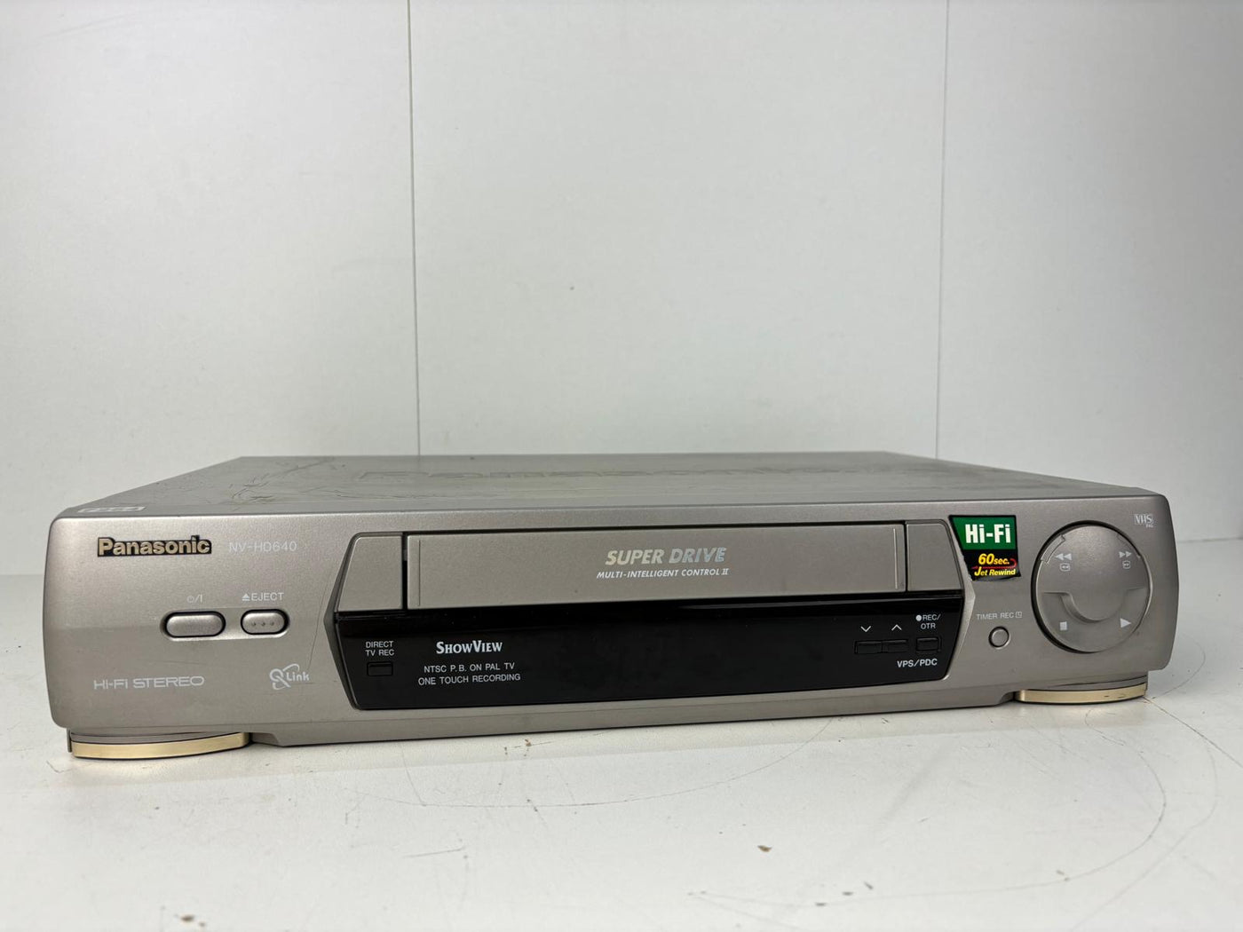 Panasonic NV-HD640EG Super Drive Videorecorder VHS