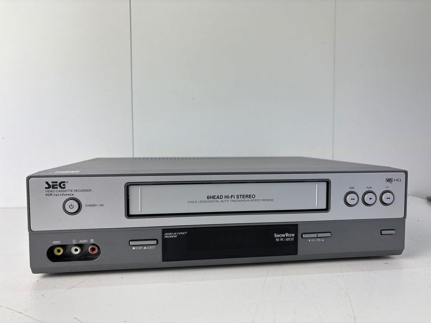 SER VCR Video Cassette Recorder VHS