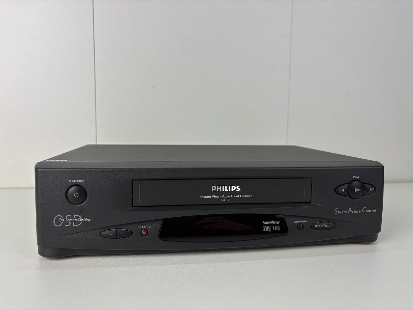 Philips VR 175 Video Cassette Recorder VHS - Lees beschrijving