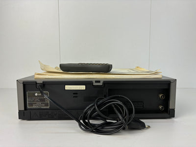 LG LV220D VHS Videorecorder | With Remote & Manual