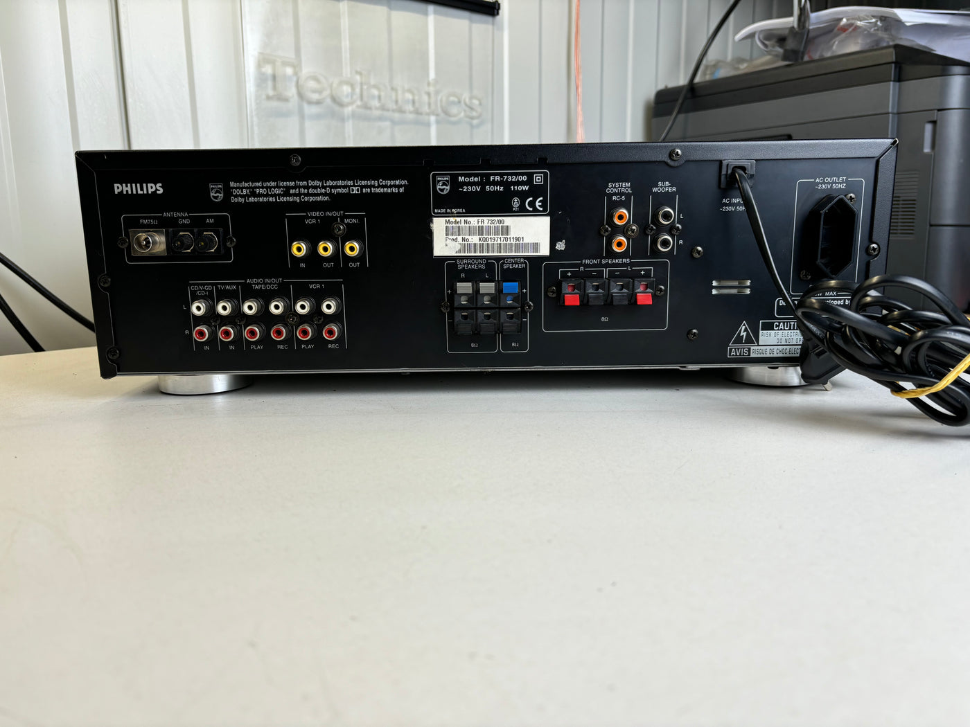Philips FR732 Audio Video Surround Receiver