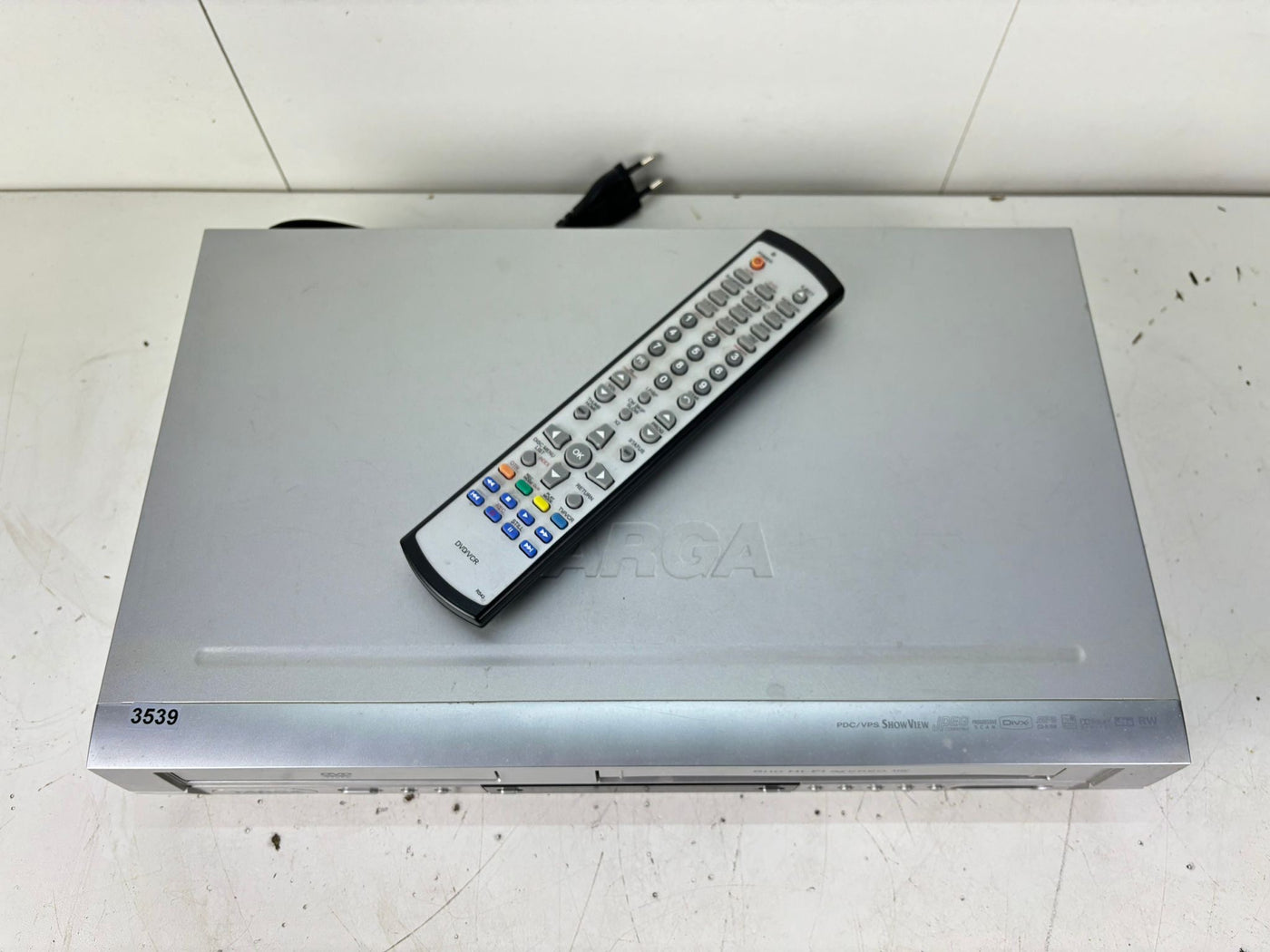 Targa DPV-5400X DVD / VHS Recorder player | afstandsbediening