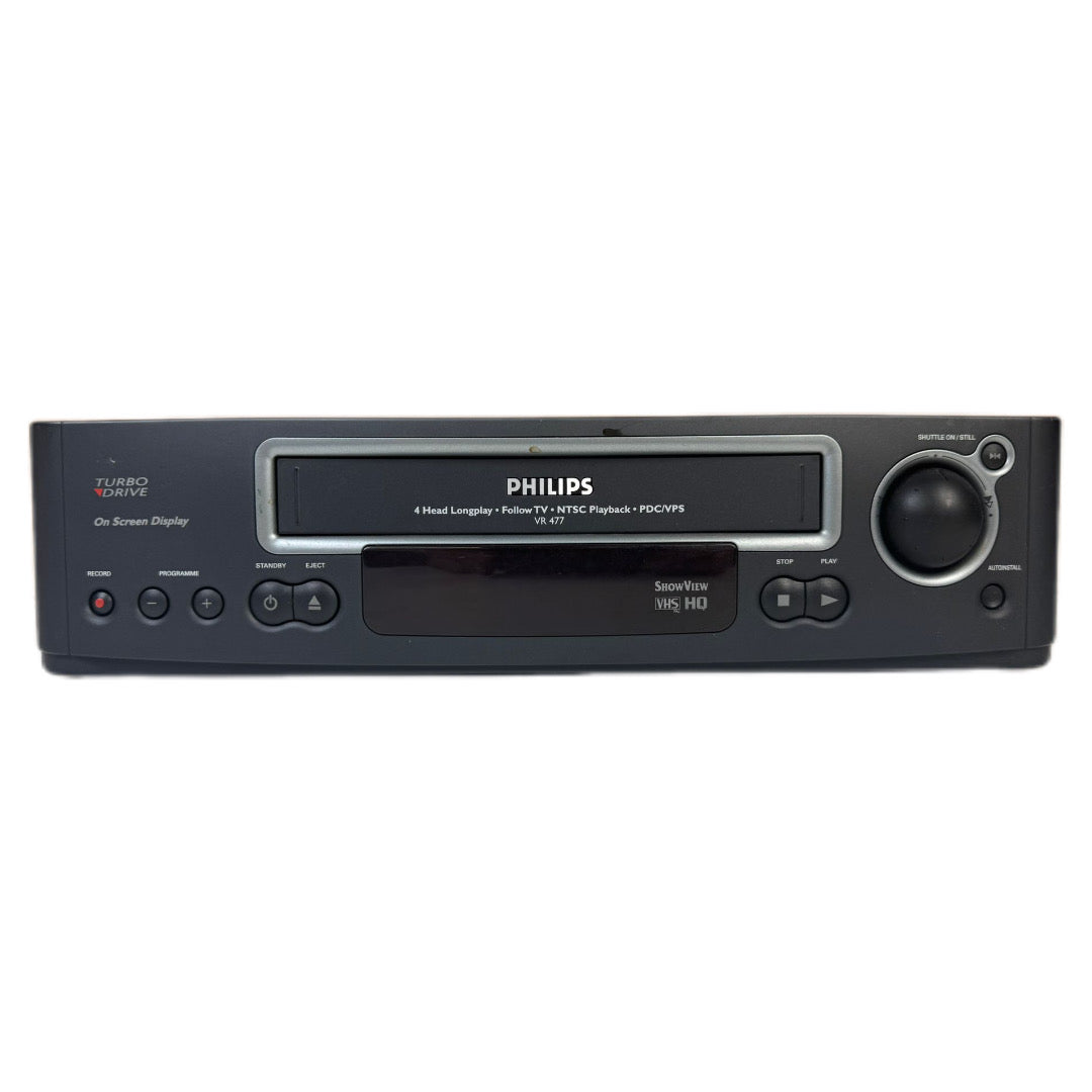 Philips VR477 Video Cassette Recorder VHS