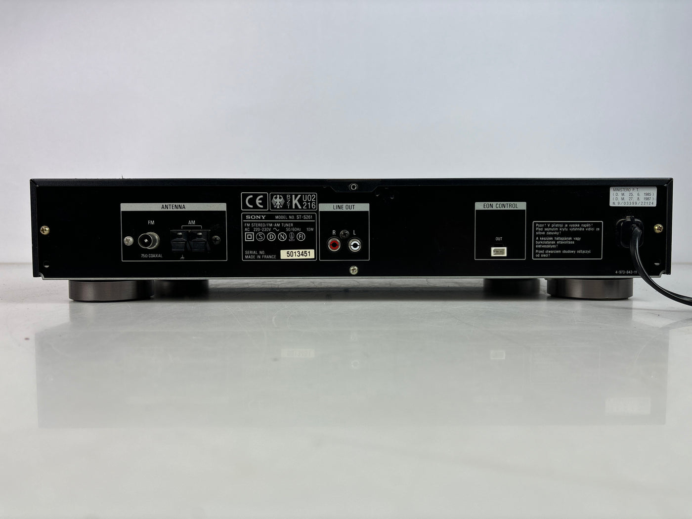 Sony ST-S261 AM/FM Stereo Tuner