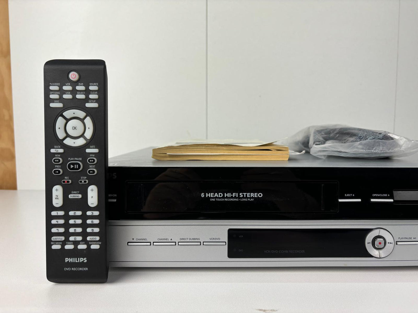 Philips DVDR3510V DVD Recorder / VCR - ACTIE PRIJS!