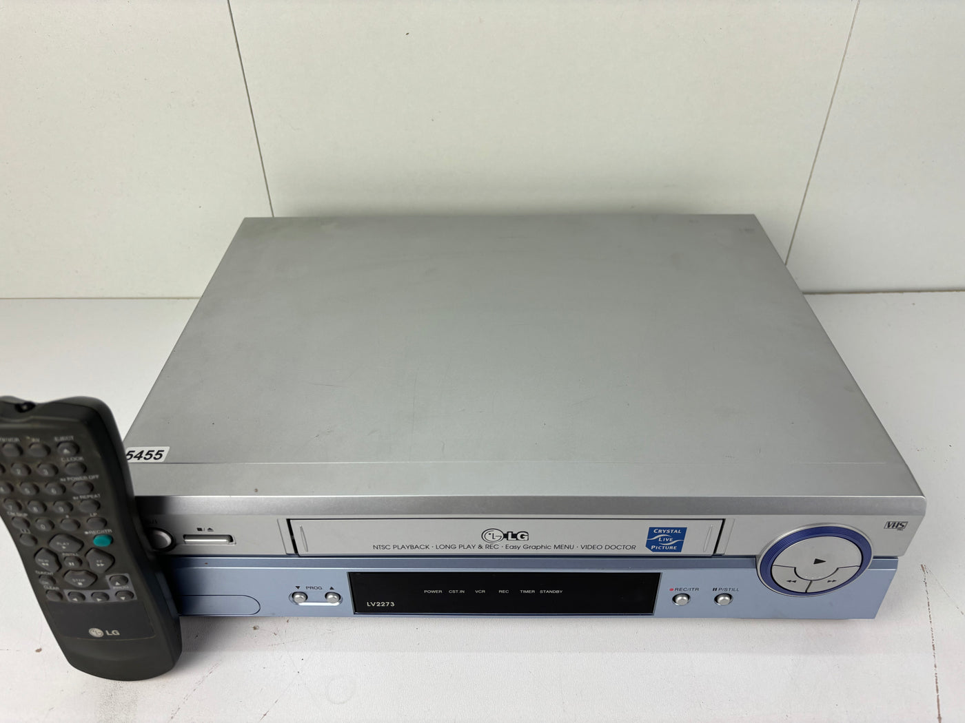 Sharp LV2273 Video Cassette Recorder VHS - With Remote