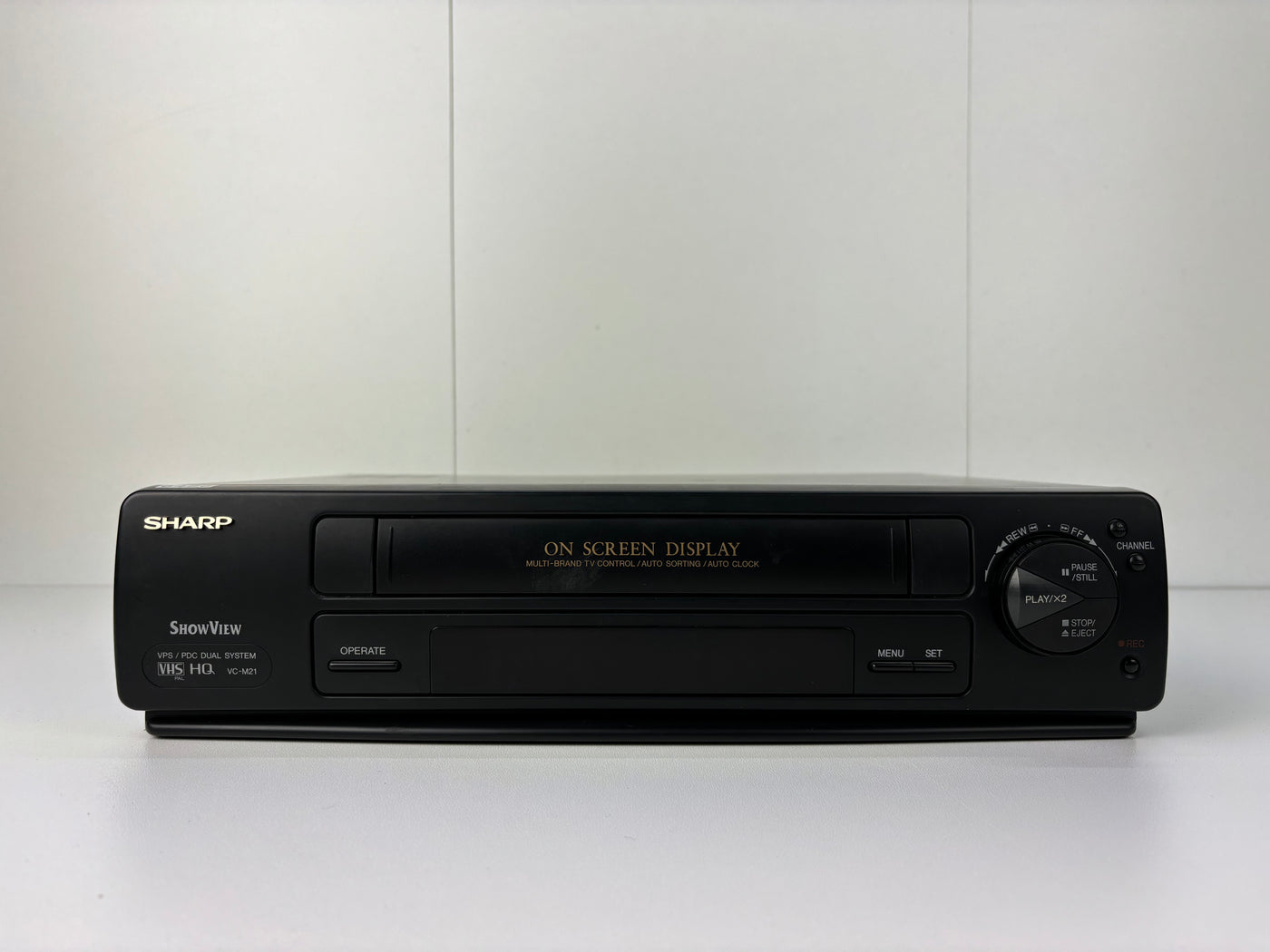 Sharp VC-M21 Video Cassette Recorder VHS