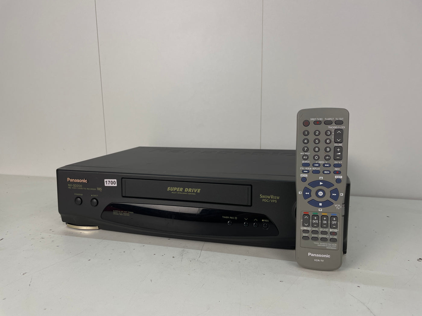 Panasonic NV-SD200 HQ Videorecorder Super Drive | Met afstandsbediening
