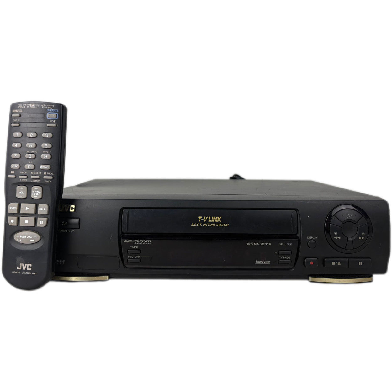 JVC HR-J668 Video Cassette Recorder VHS