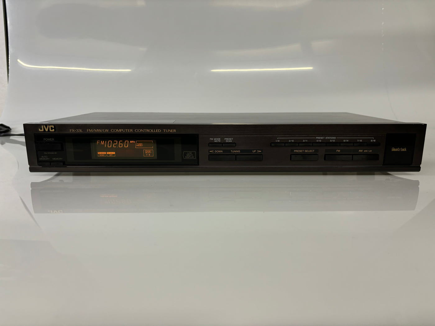 JVC FX-33L computergestuurde tuner