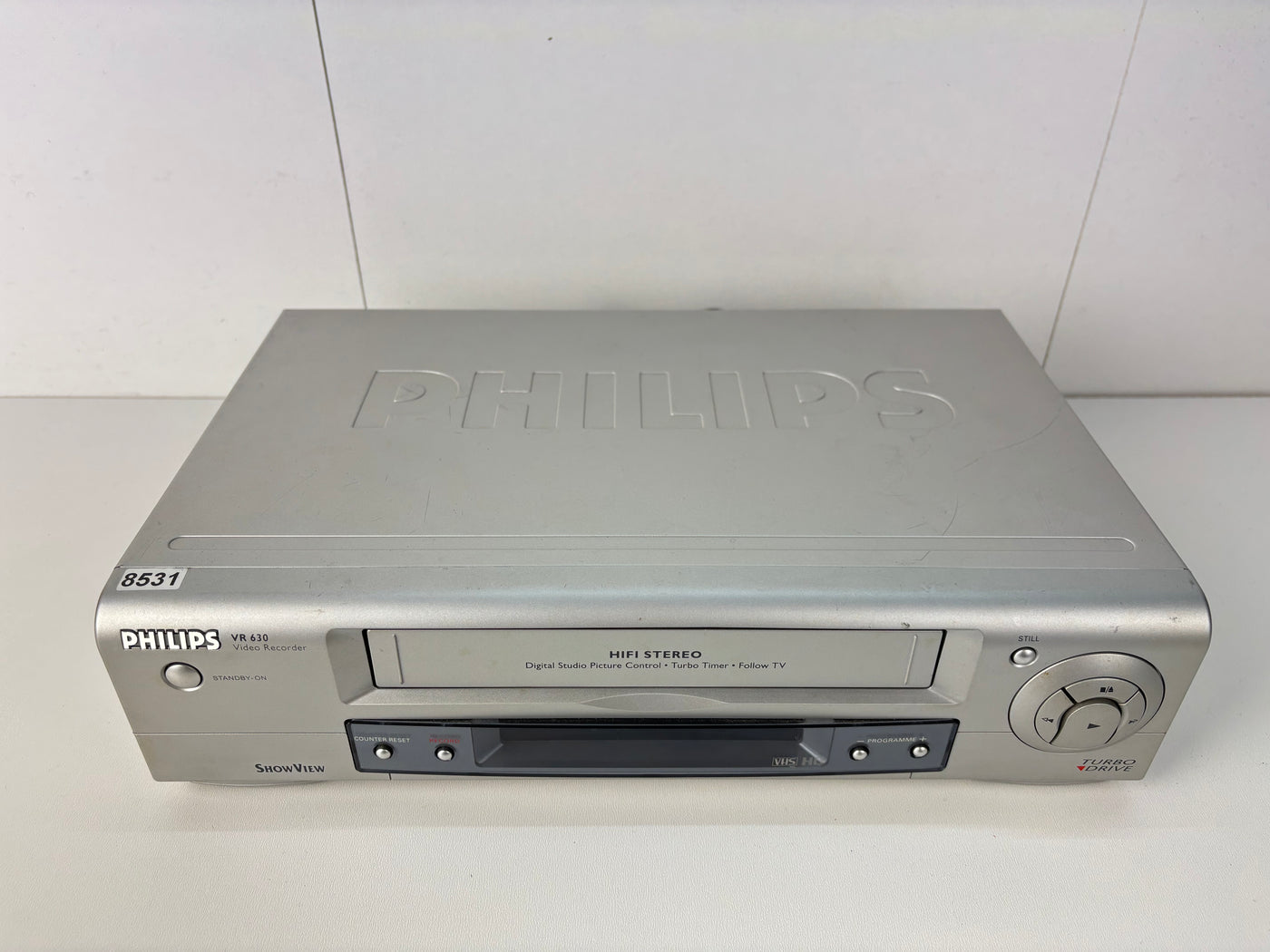 Philips VR 630 Video Cassette Recorder VHS