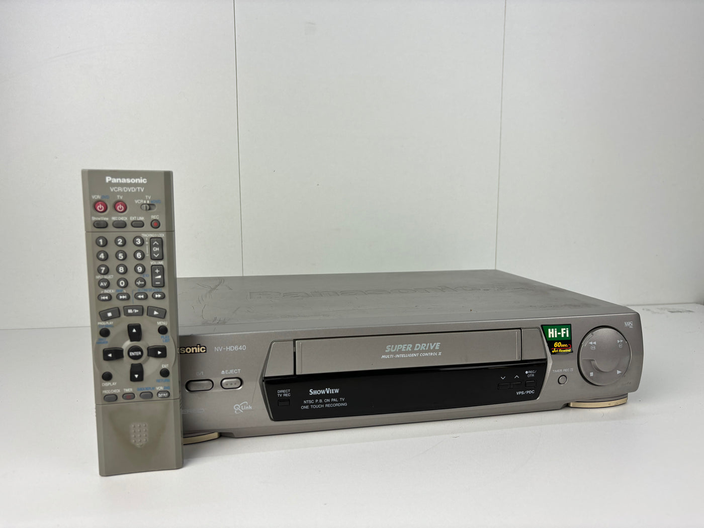 Panasonic NV-HD640 Super Drive Video Cassette Recorder