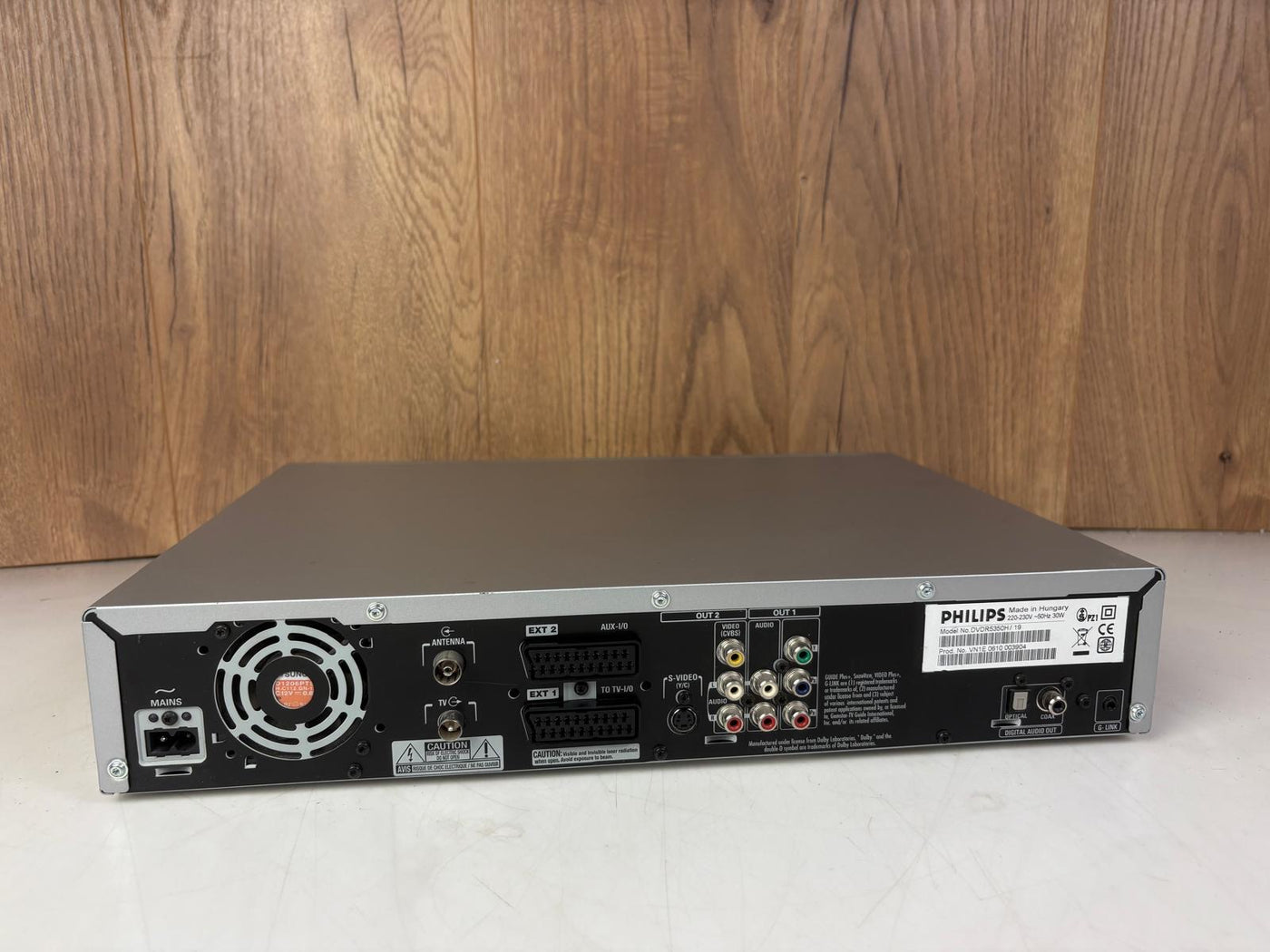 Philips DVDR 5350H HDD & DVD Player / Recorder