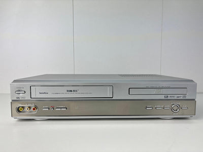 Tom-Tec DVHS-2 Video Cassette Recorder VHS Combi LEES!