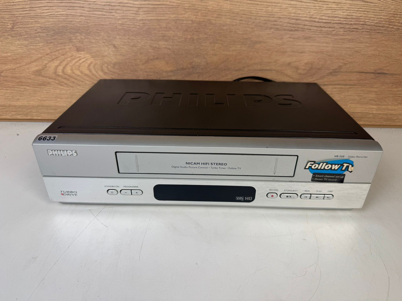 Philips VR550 Video Cassette Recorder VHS