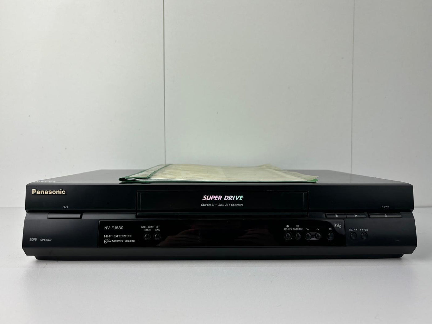 Panasonic NV-FJ630 Super Drive Video Cassette Recorder