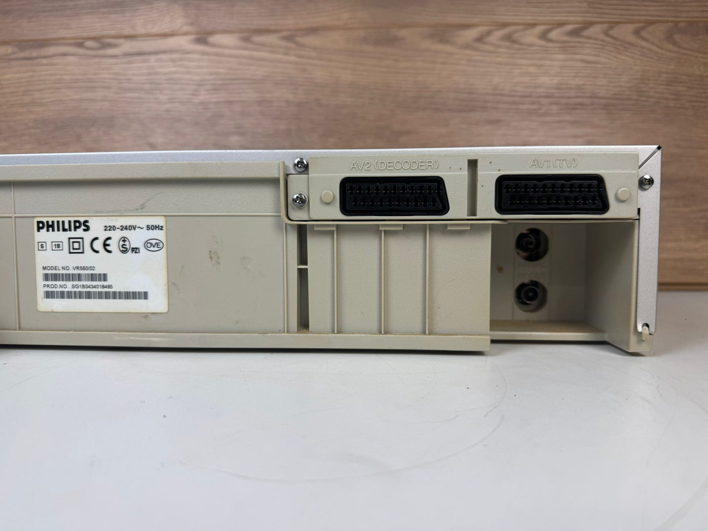 Philips VR550 Video Cassette Recorder VHS Speler