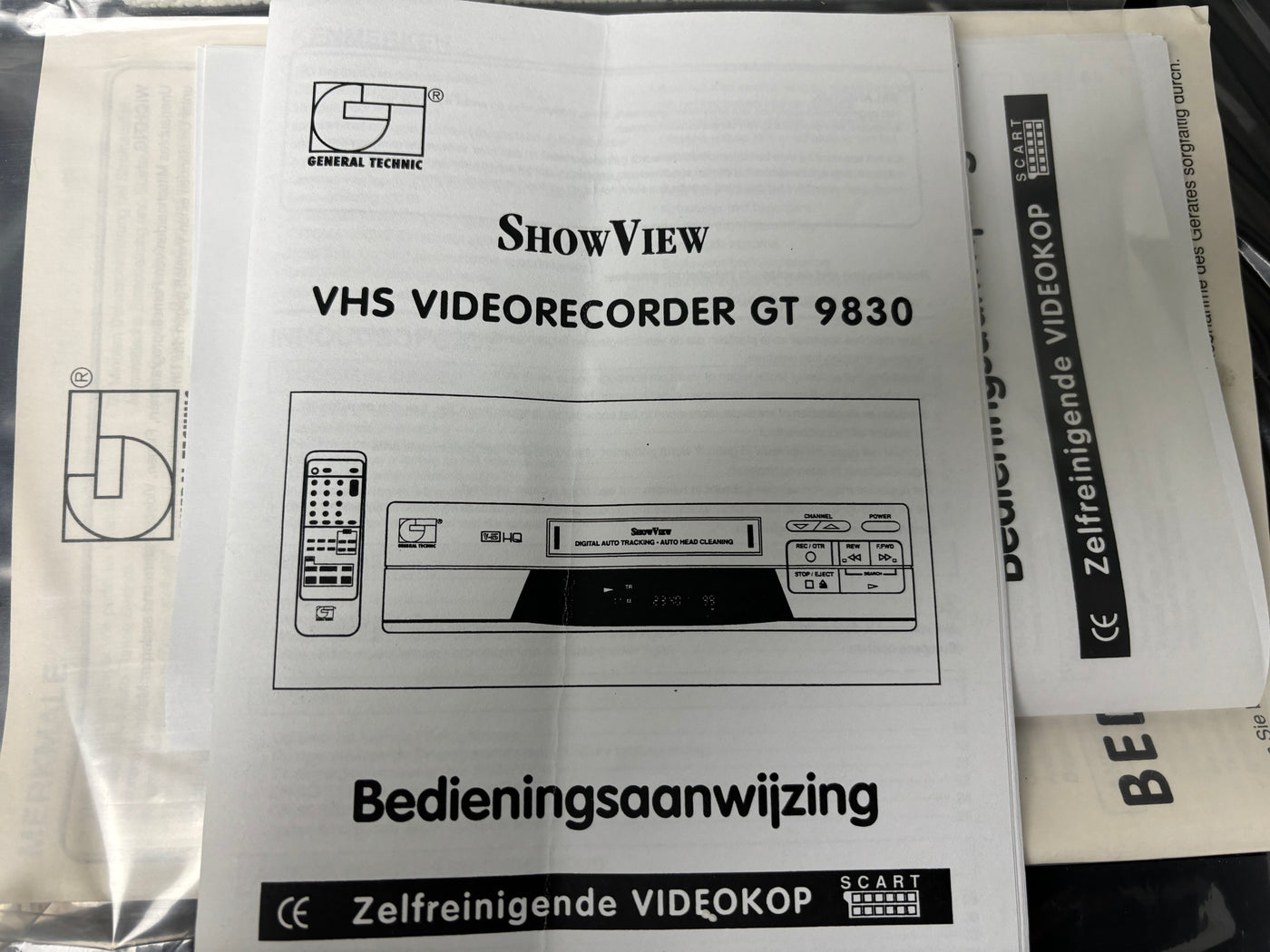 General Technic GT 9830 Video Cassette Recorder Nieuw In Doos!