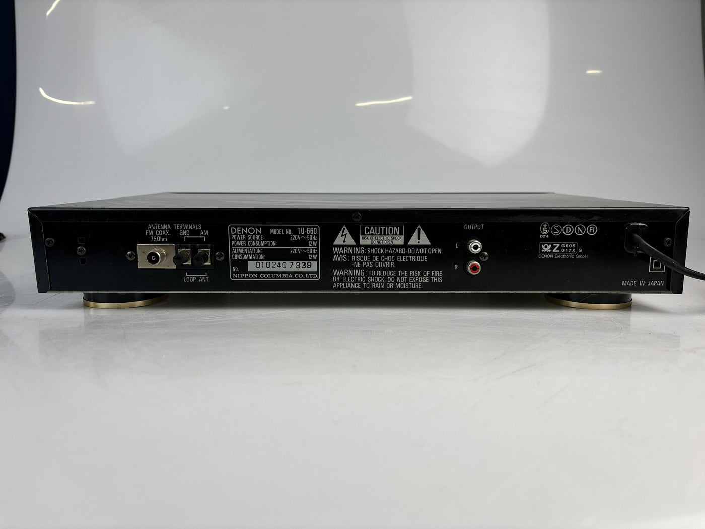 Denon TU-660 AM/FM Stereo Tuner