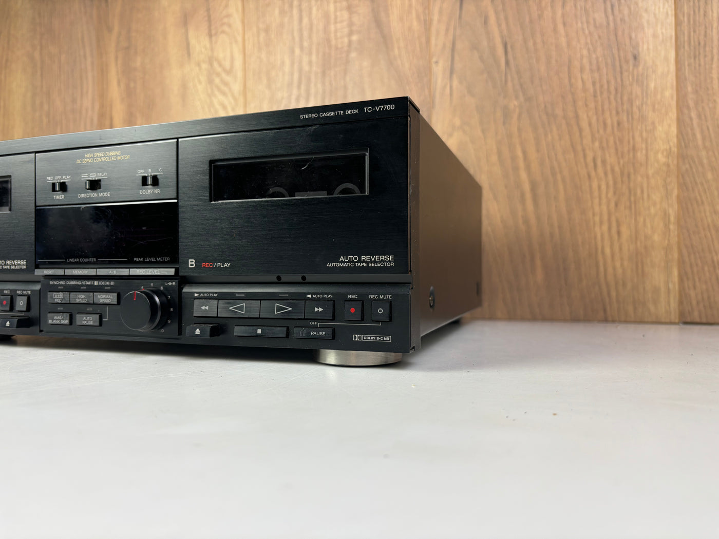 Sony TC-V7700 Stereo Double Cassette Deck