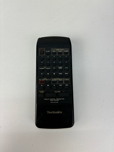 Technics rak-sc310w Remote Control