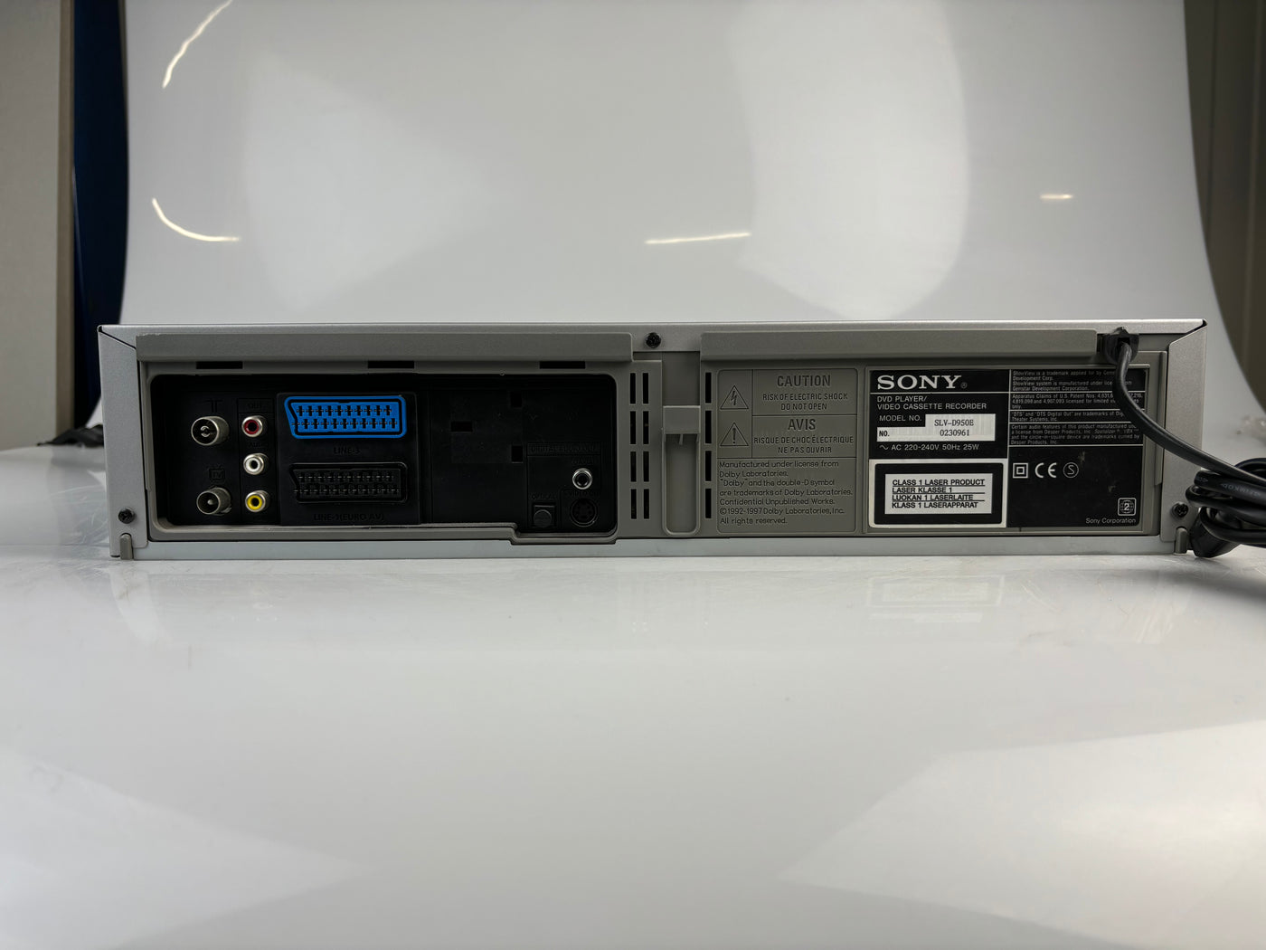 Sony SLV-D950 DVD Player / Videorecorder