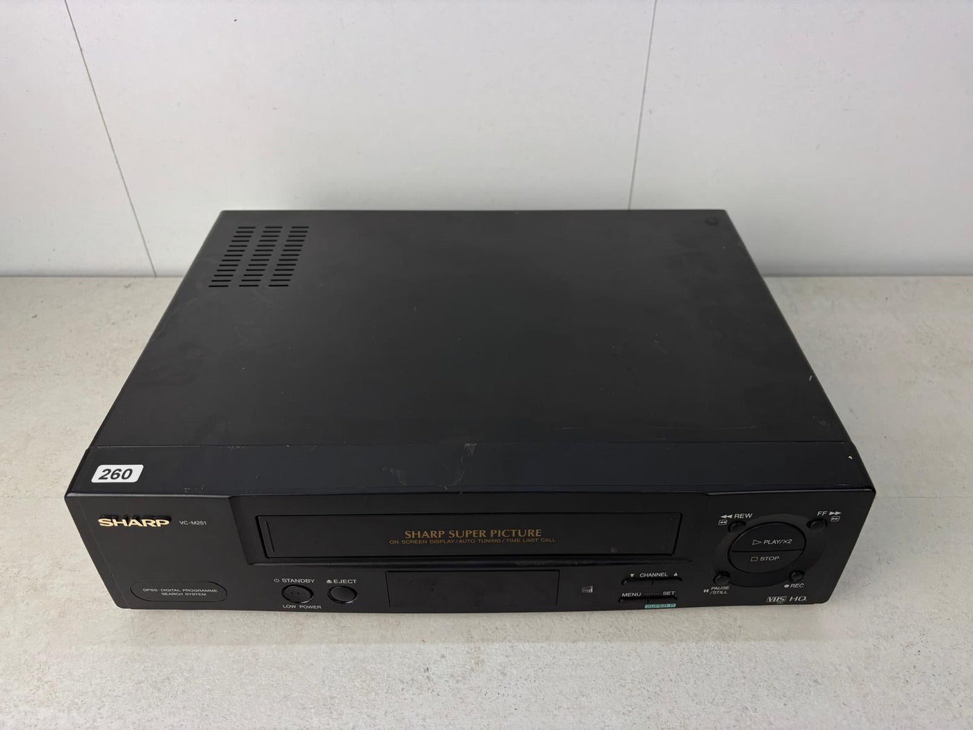 Sharp VC-M251 Video Cassette Recorder VHS