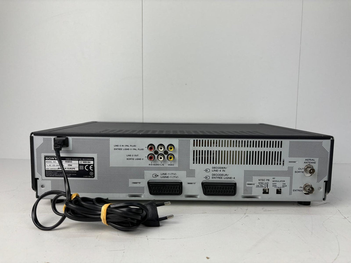 Sony SLV-E930 Video Recorder VHS Speler