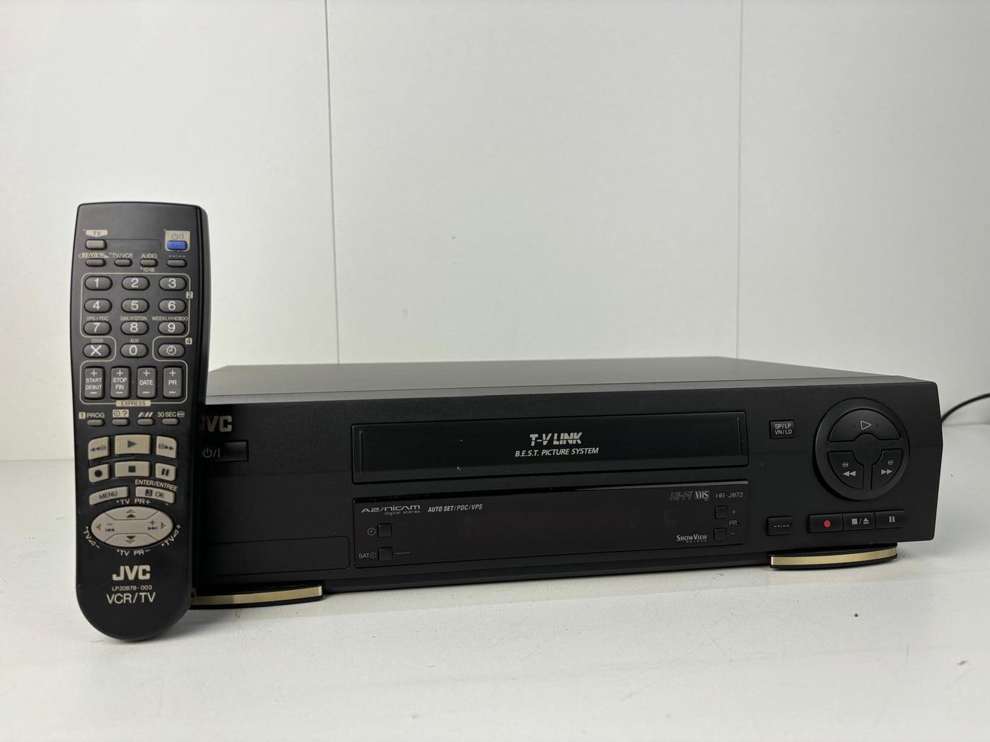 JVC HR-J672 Videorecorder VHS-speler