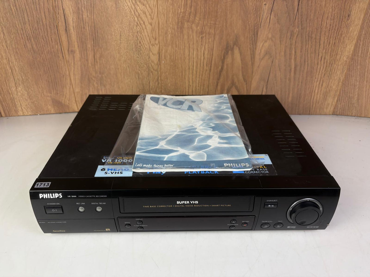 Philips VR1000 Super VHS Videorecorder