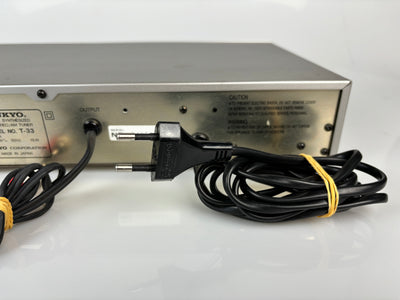 Onkyo T-33 Synthesized AM/FM Tuner