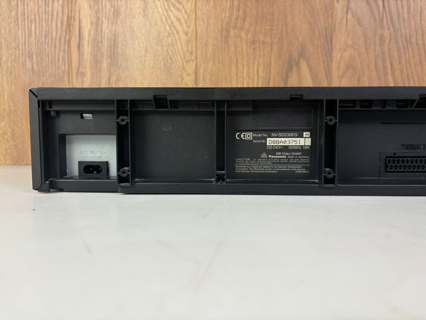 Panasonic NV-SD230 Super Drive Video Cassette Recorder