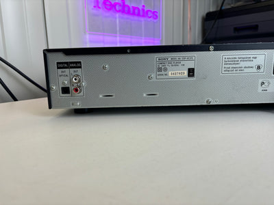 Sony CDP-XE370 Compact Disc Player