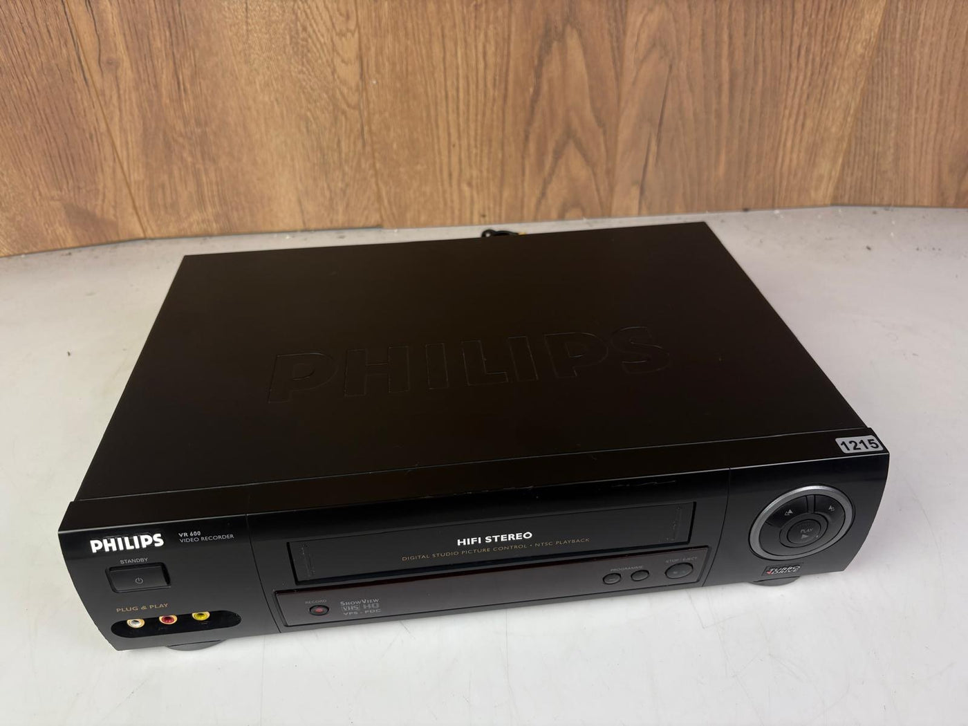 Philips VR600 Videorecorder VHS Player