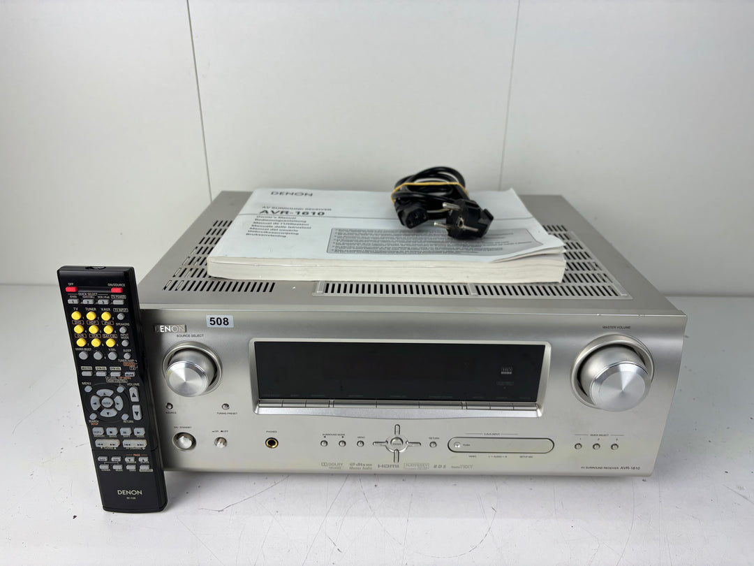 Denon AVR-1610 AV Surround Receiver – Audio Star B.V. Denon AVR-1610 AV Surround Receiver – Audio Star B.V.