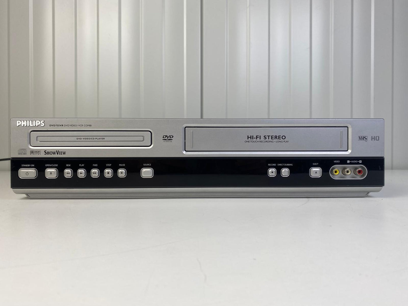 Philips DVD755VR Video Cassette DVD Combi Recorder