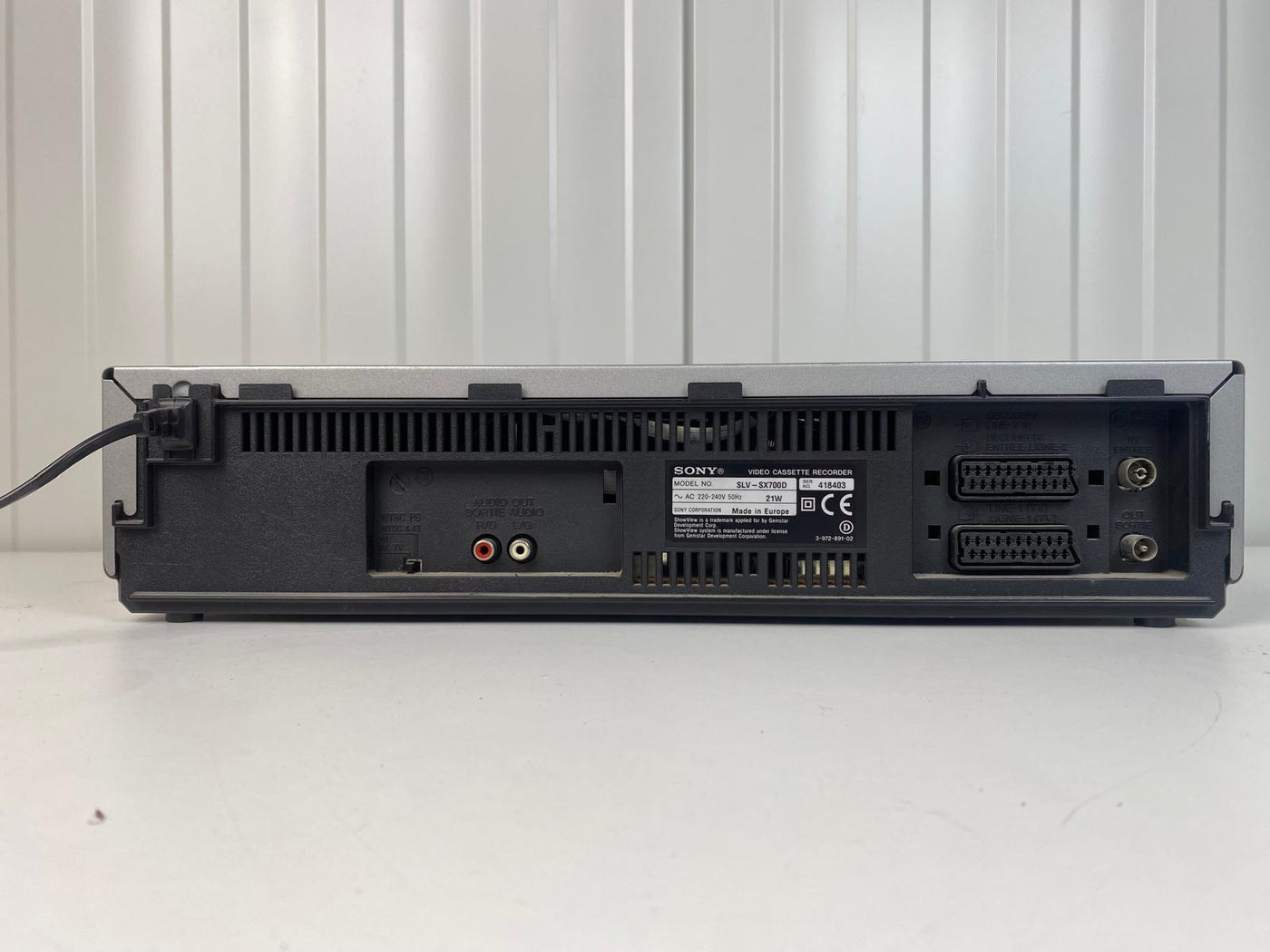 Sony SLV-SX-700 Video Cassette Recorder VHS