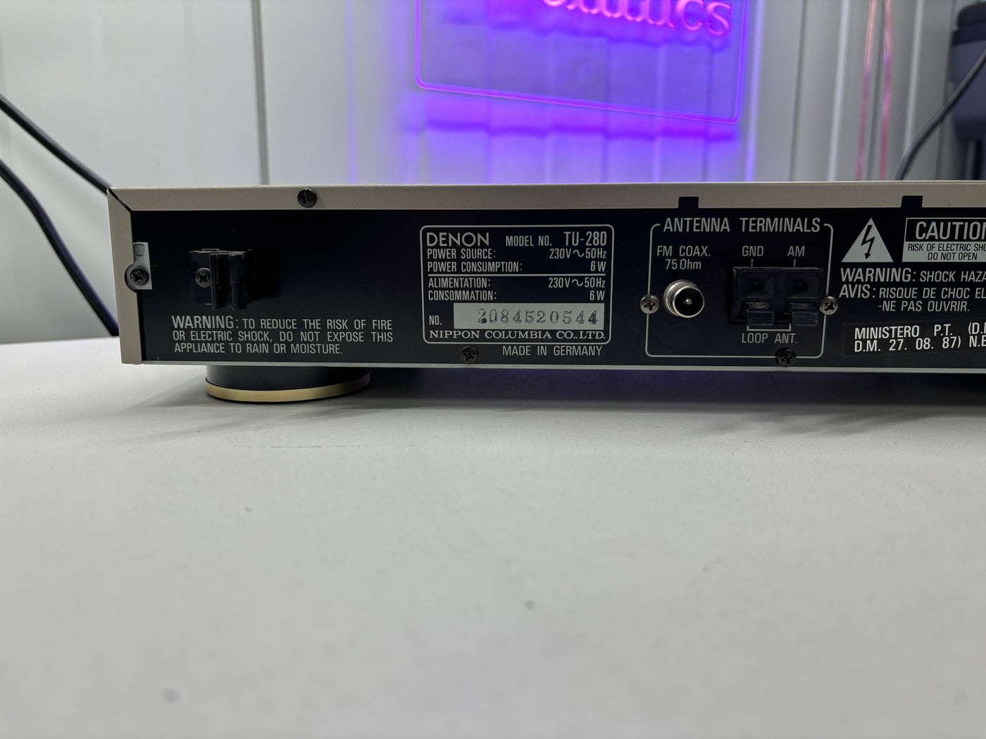 Denon TU-280 FM/AM Stereo Tuner