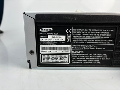 Samsung DVD-V5500 DVD / VHS Recorder
