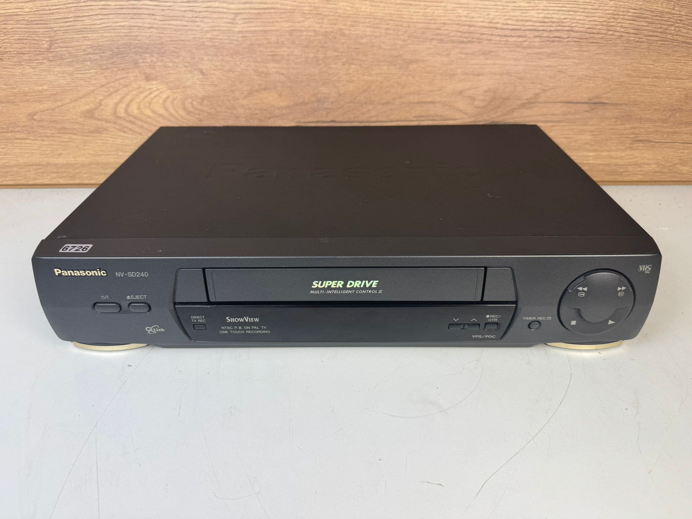 Panasonic NV-SD240 Super Drive Video Cassette Recorder