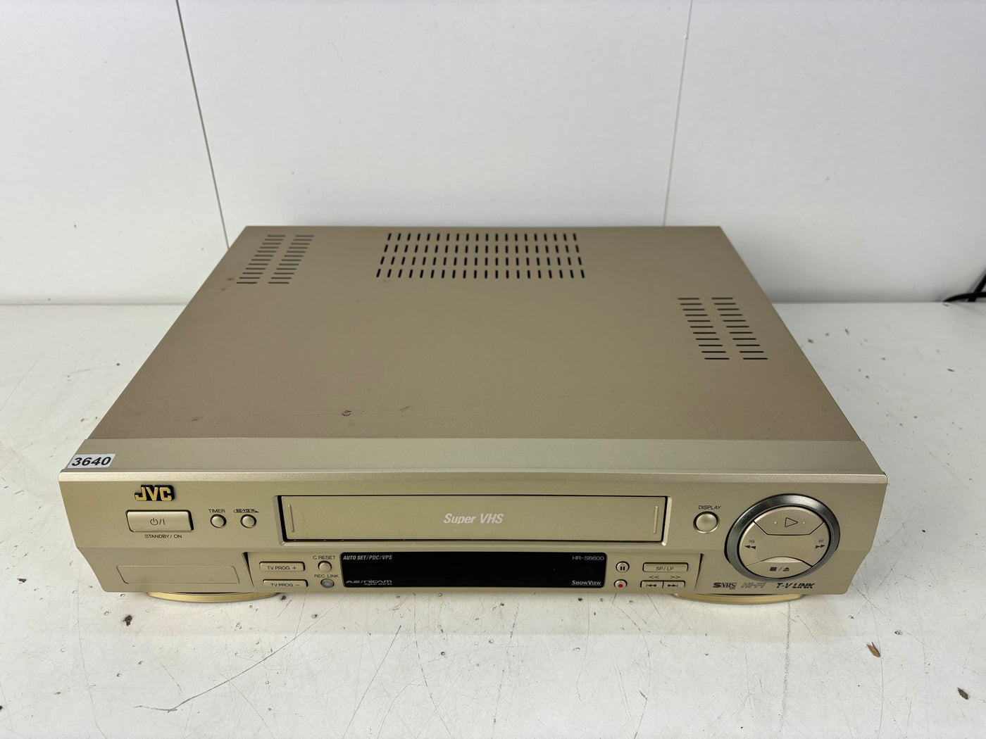 JVC HR-S6600 Super VHS - VHS Videorecorder