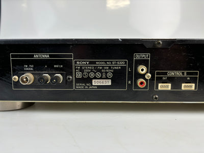 Sony ST-S320 FM/AM Stereo Tuner